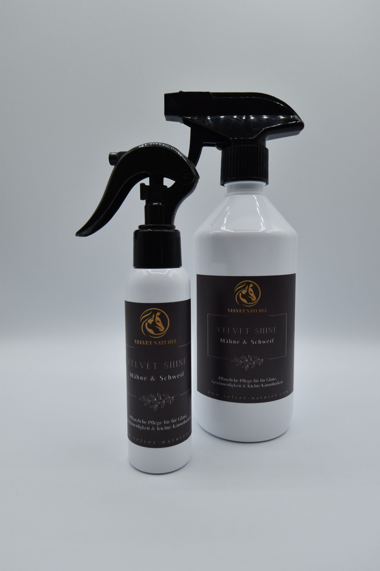 Velvet Shine – Pflegespray für Mähne & Schweif